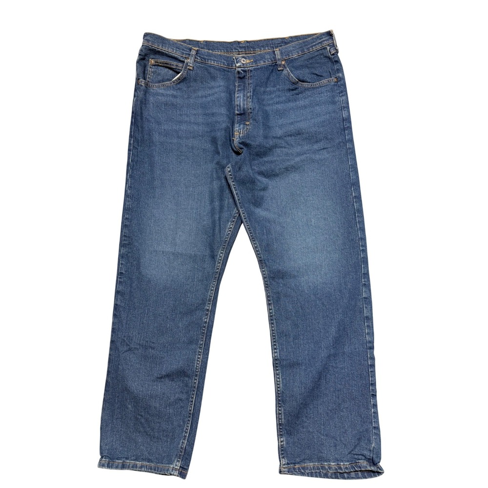 Wrangler Premium Quality Mens Straight Leg Jeans Medium Wash 38x32 1097FXWXD